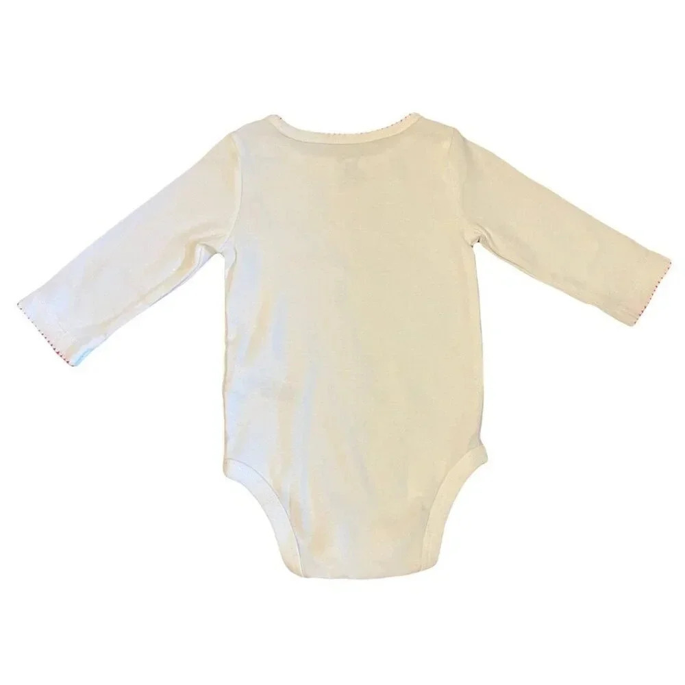 Carter's 6 Months "Best Christmas Ever" Long Sleeve Bodysuit - Picture 2 of 5